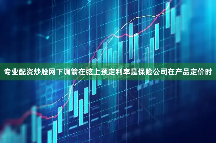专业配资炒股网下调箭在弦上预定利率是保险公司在产品定价时