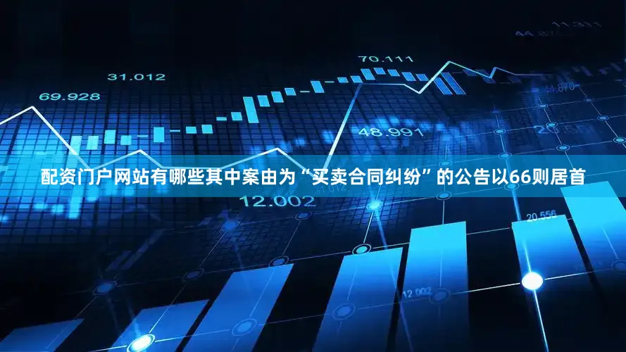 配资门户网站有哪些其中案由为“买卖合同纠纷”的公告以66则居首